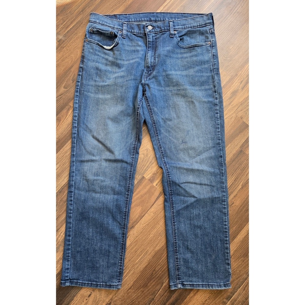 Levis 541 Athletic Taper Mens Jeans 38x32 Medium Wash Blue WaterLess‎ Denim work - Picture 5 of 9